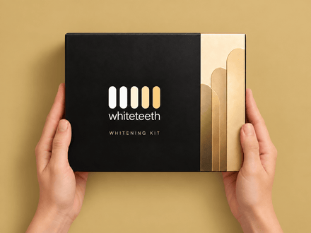 Whitening trays and gel ready to use at home